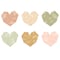 Teacher Created Resources Terrazzo Tones Hearts Mini Accents, 216PK 7220 - alternate 4